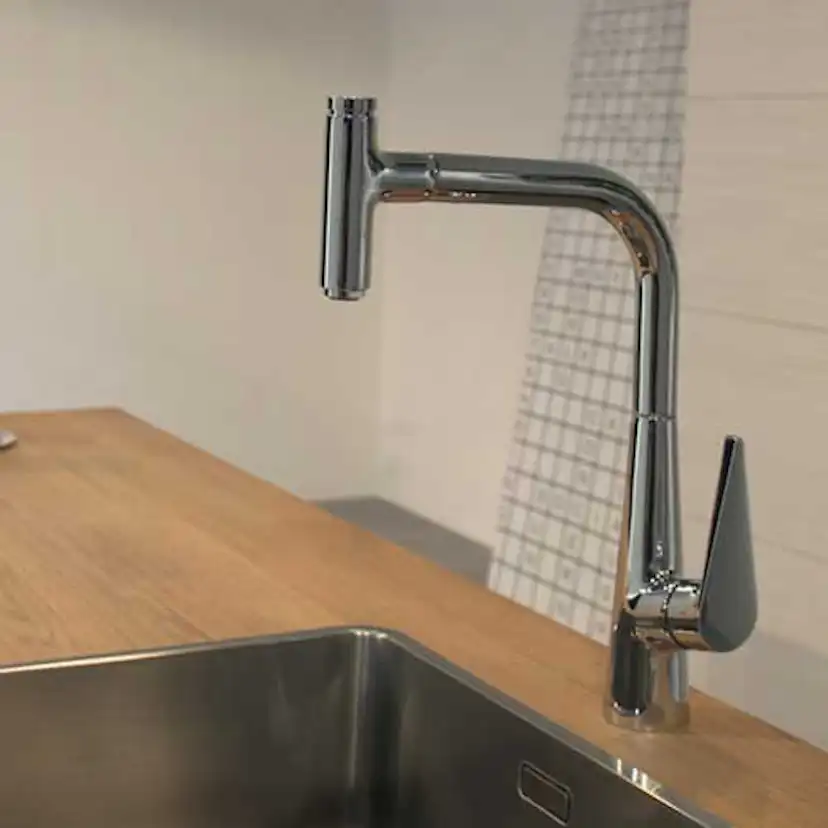 Köksblandare Hansgrohe Talis Select S 300 med Utdragbar Pip