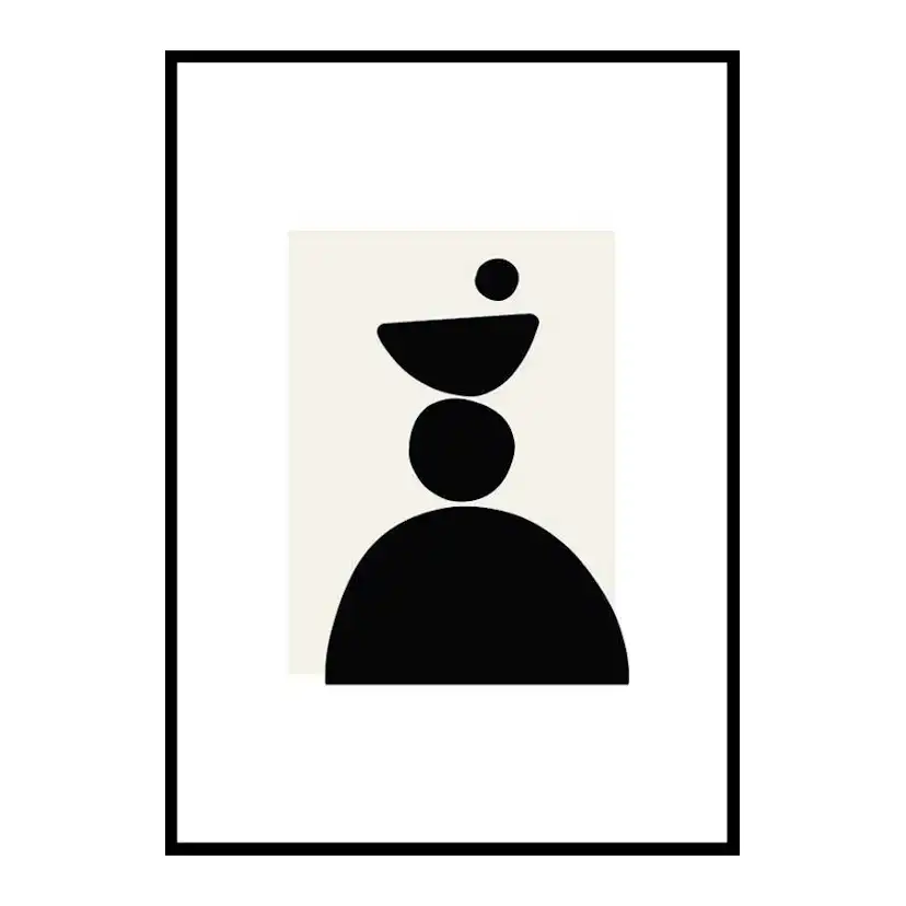 Poster Gallerix Abstract Stack No1