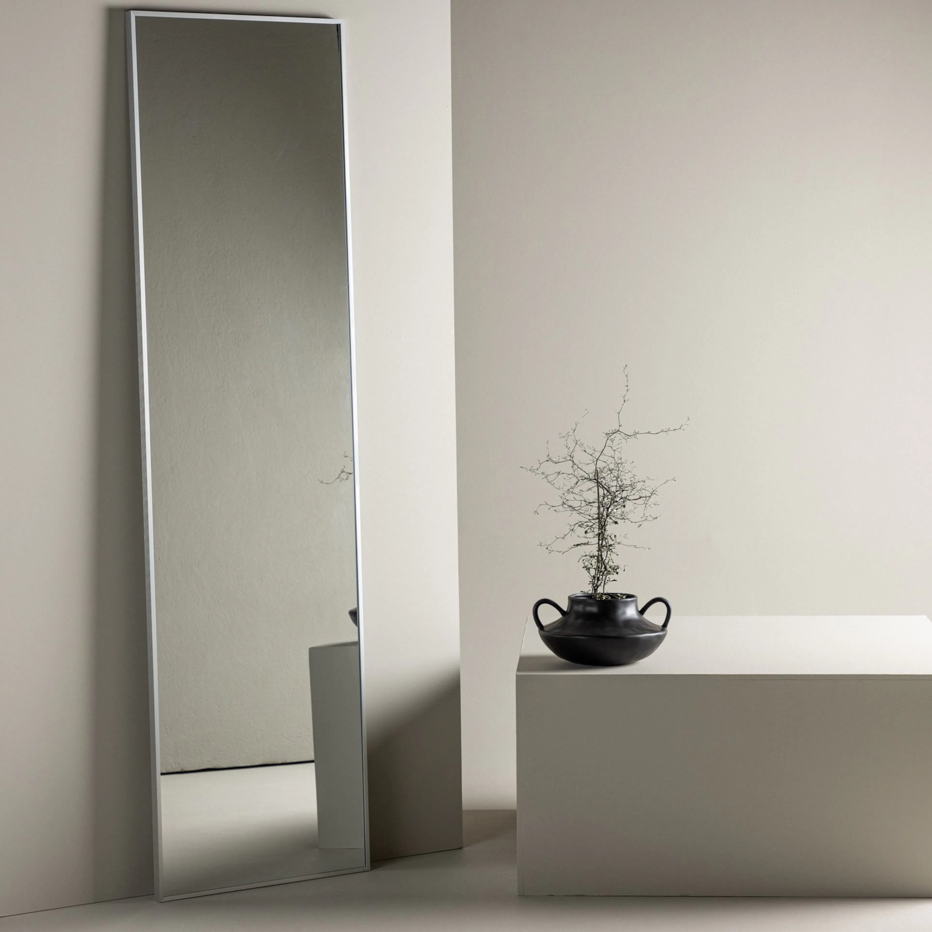 Orlando Mirror 55*195 cm - Silver / B: 550 mm