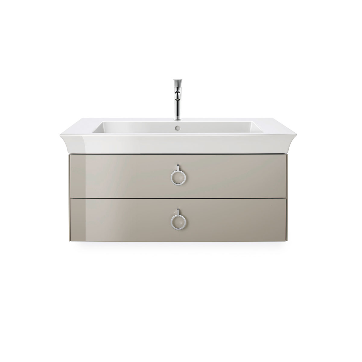 Tvättställ Duravit White Tulip Vit Högblank