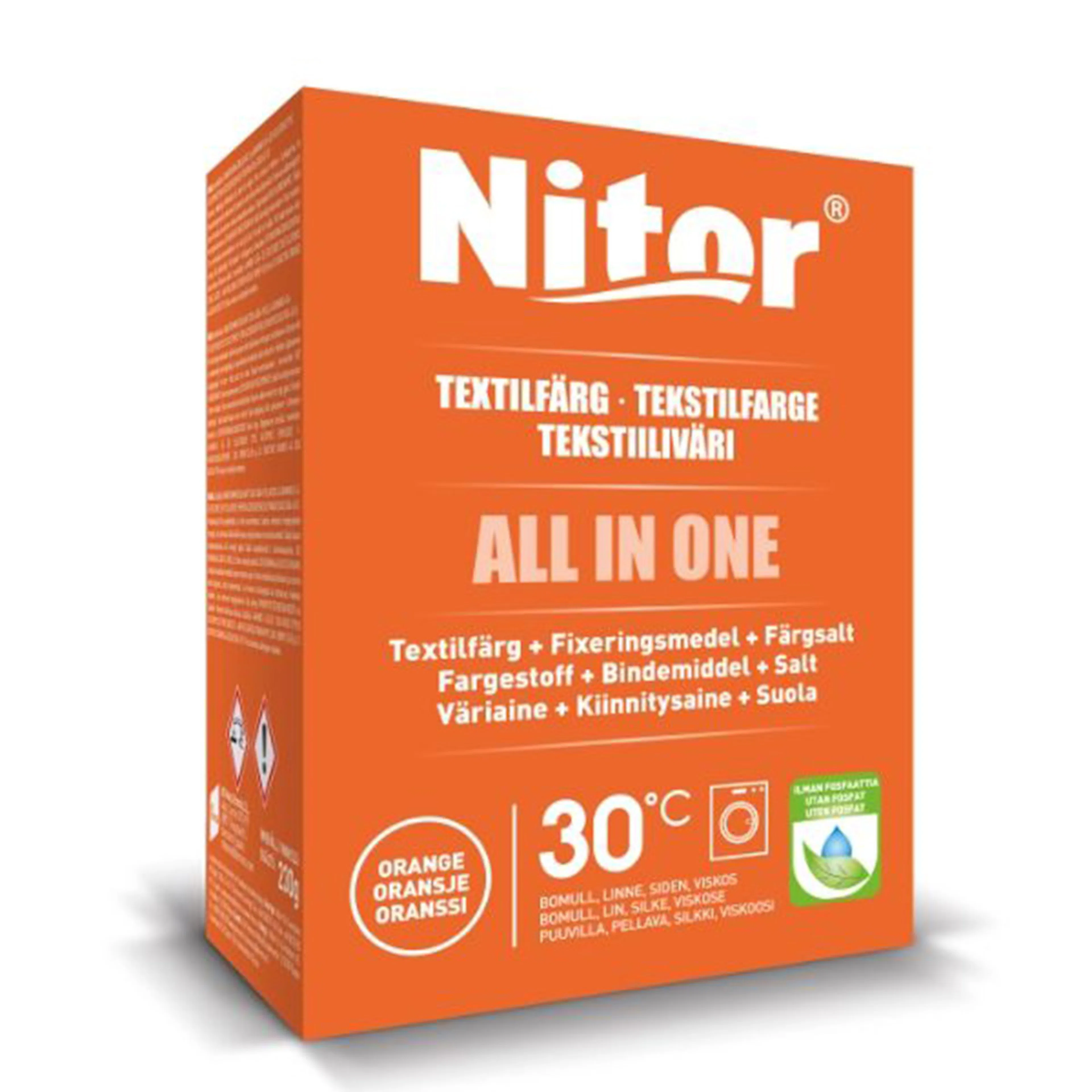 Textilfärg Nitor All In One Mini