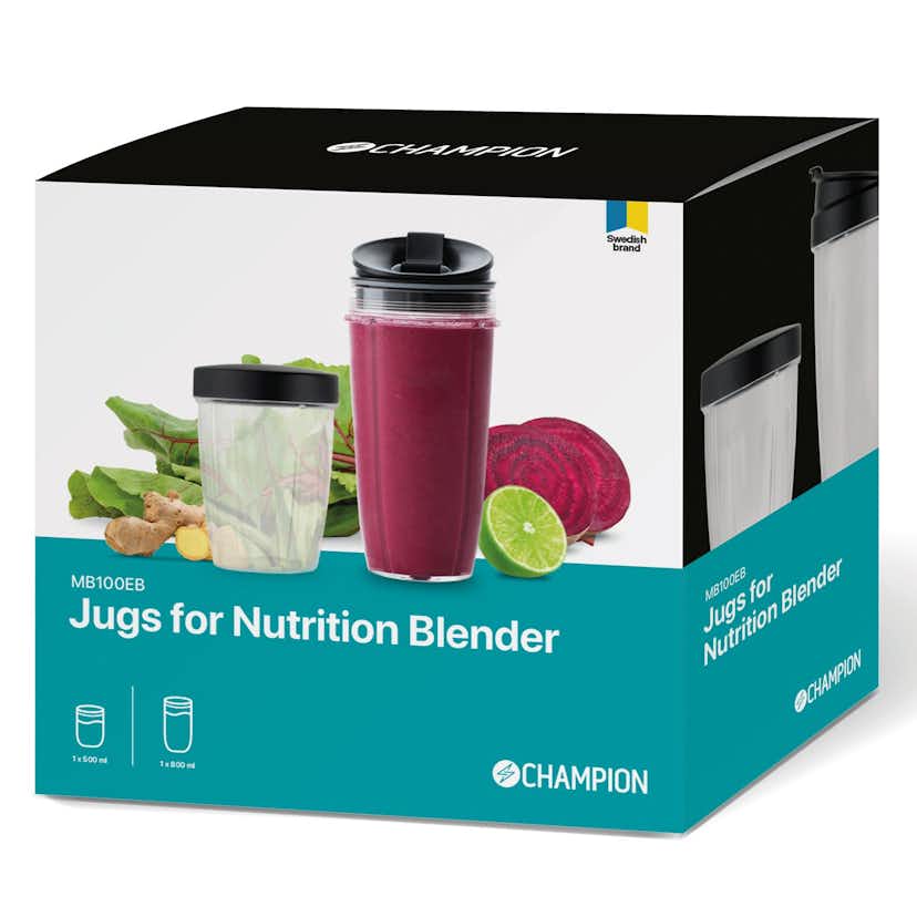 Nutrition Blender Champion Extra Flaska 2-pack MB100/NB500