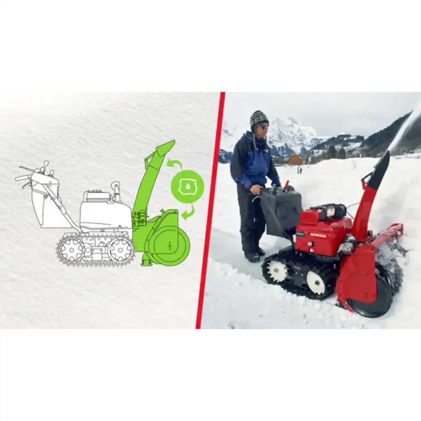 Snöslunga Honda HSS 2511 ERG Snowfighter med LED-Belysning