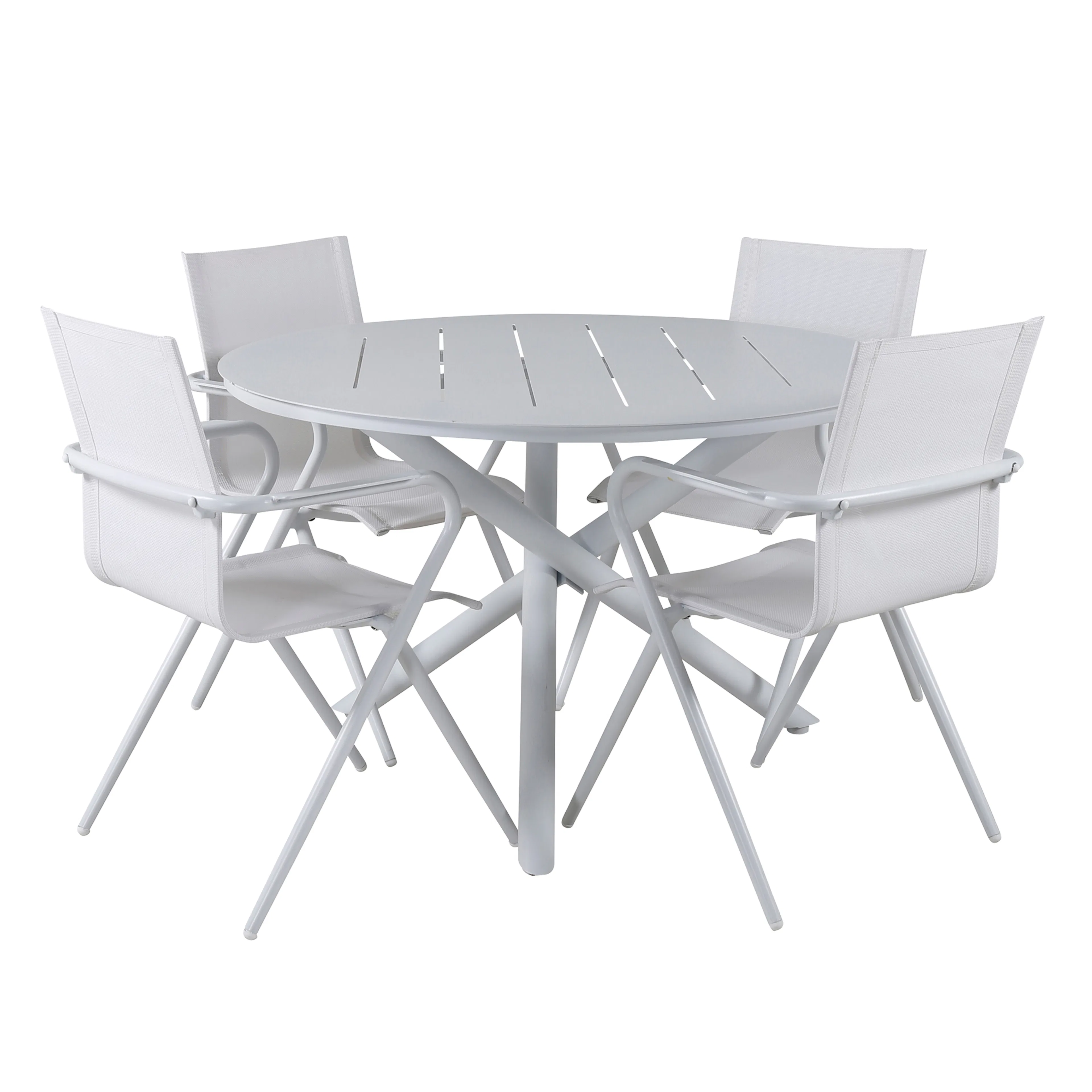 Matgrupp Venture Home Ande med 4 Sally Matstolar