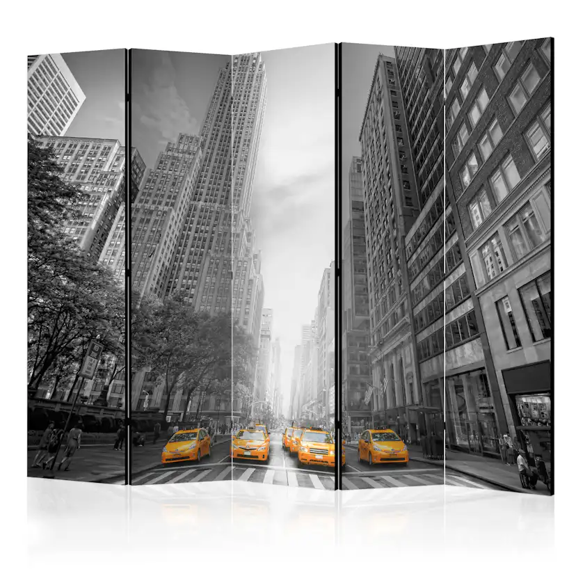 Rumsavdelare Arkiio New York Yellow Taxis II 225x172 cm