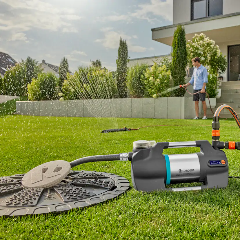 Sugslang Gardena 25 mm 4 m 1" Med Backventil