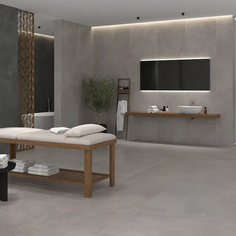 Klinker Tenfors Elementi Grey Matt 75x75 cm