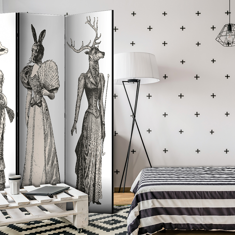 Rumsavdelare Arkiio Chic Zoo 135x172 cm