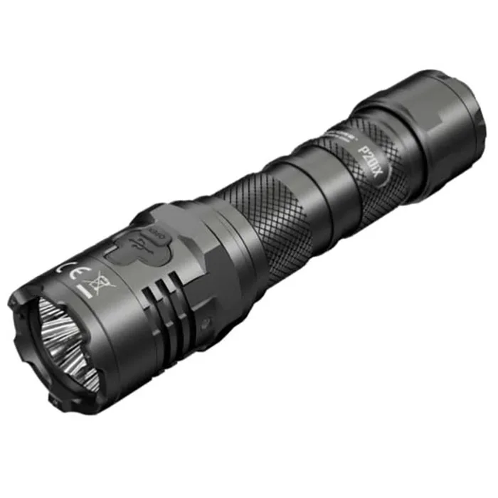 Ficklampa Nitecore P20iX + 5000 mAh NL2150HPi Uppladdningsbart Batteri