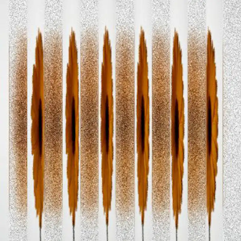 Glasbyte NorDan Frostat/Klar Randigt