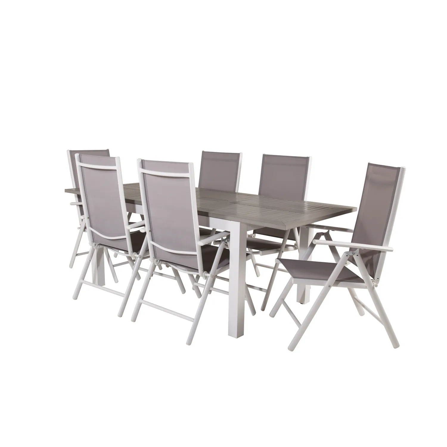 Matgrupp Venture Home Aleyna 152/210 med 6 Bront Stolar