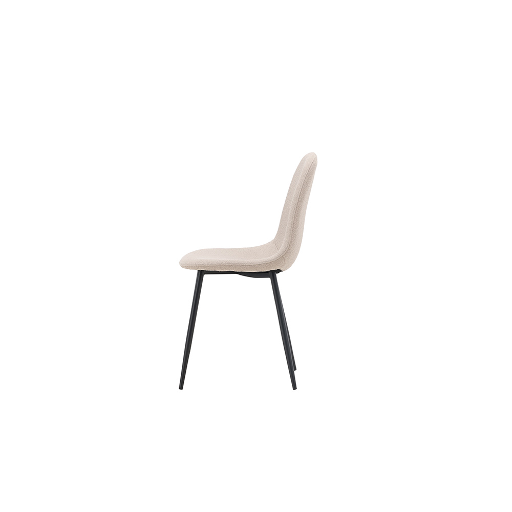 Matstol Venture Home Polar Boucle Beige Stol i Stål 2 st