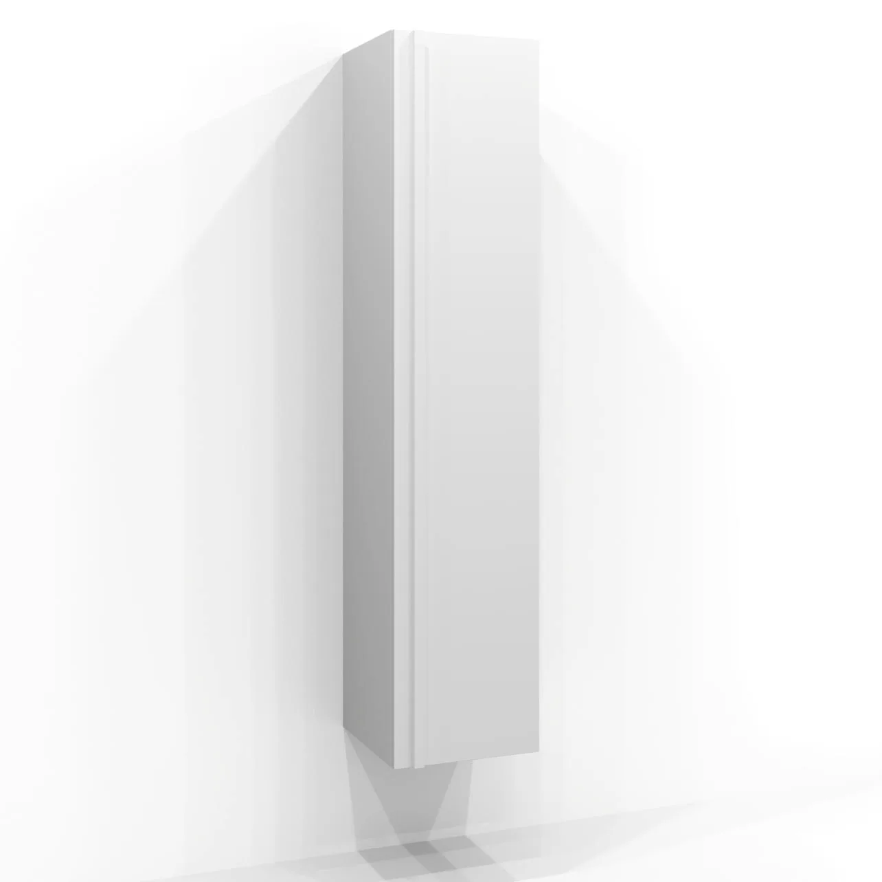 Dörr Högskåp List 160x35 Vit Vit