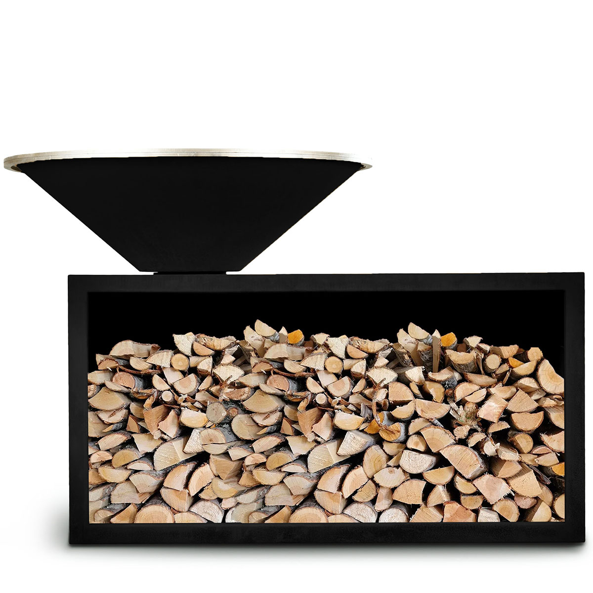 Grill Lyfco Lofsdalen Cortenstål Svart