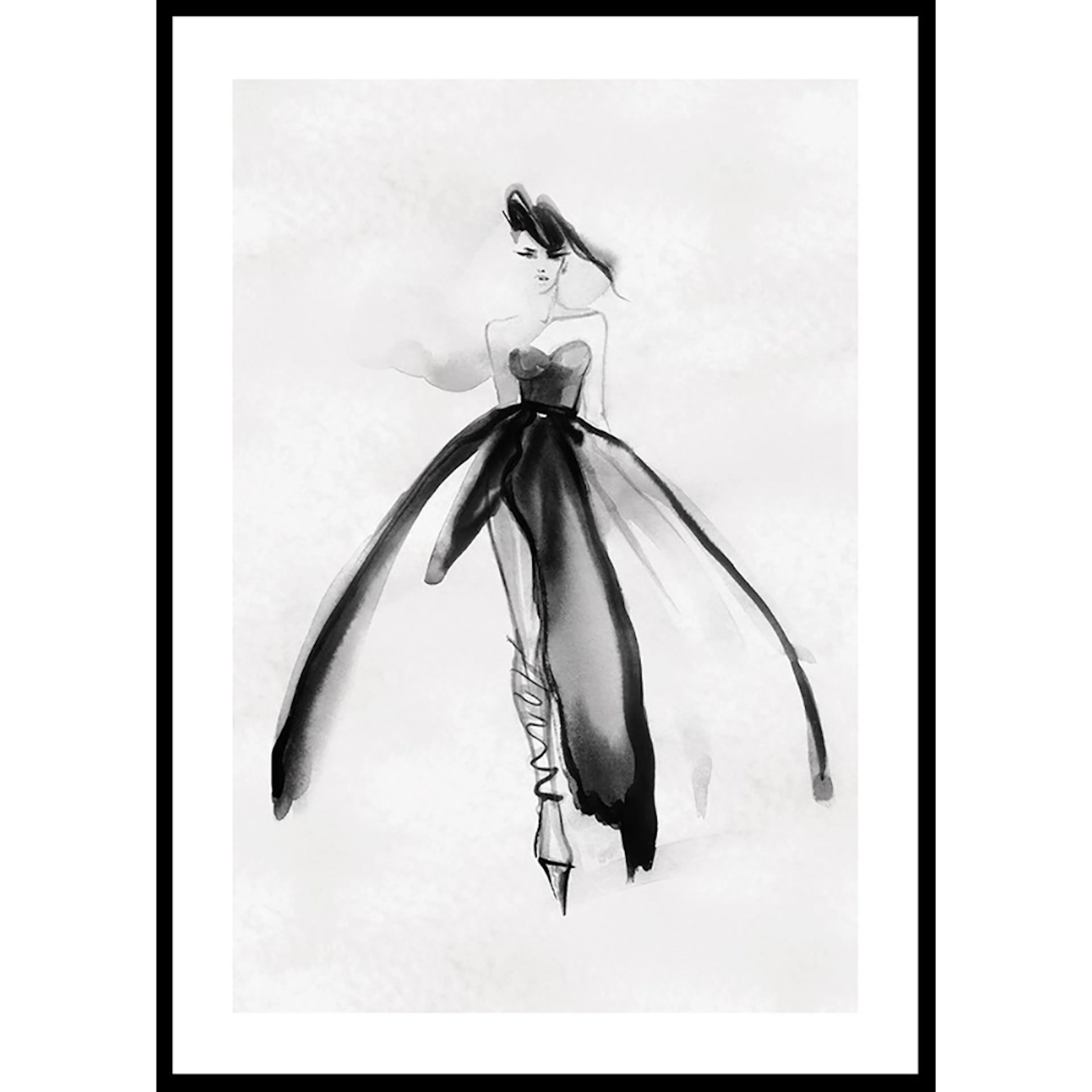 Poster Gallerix Watercolor Dress