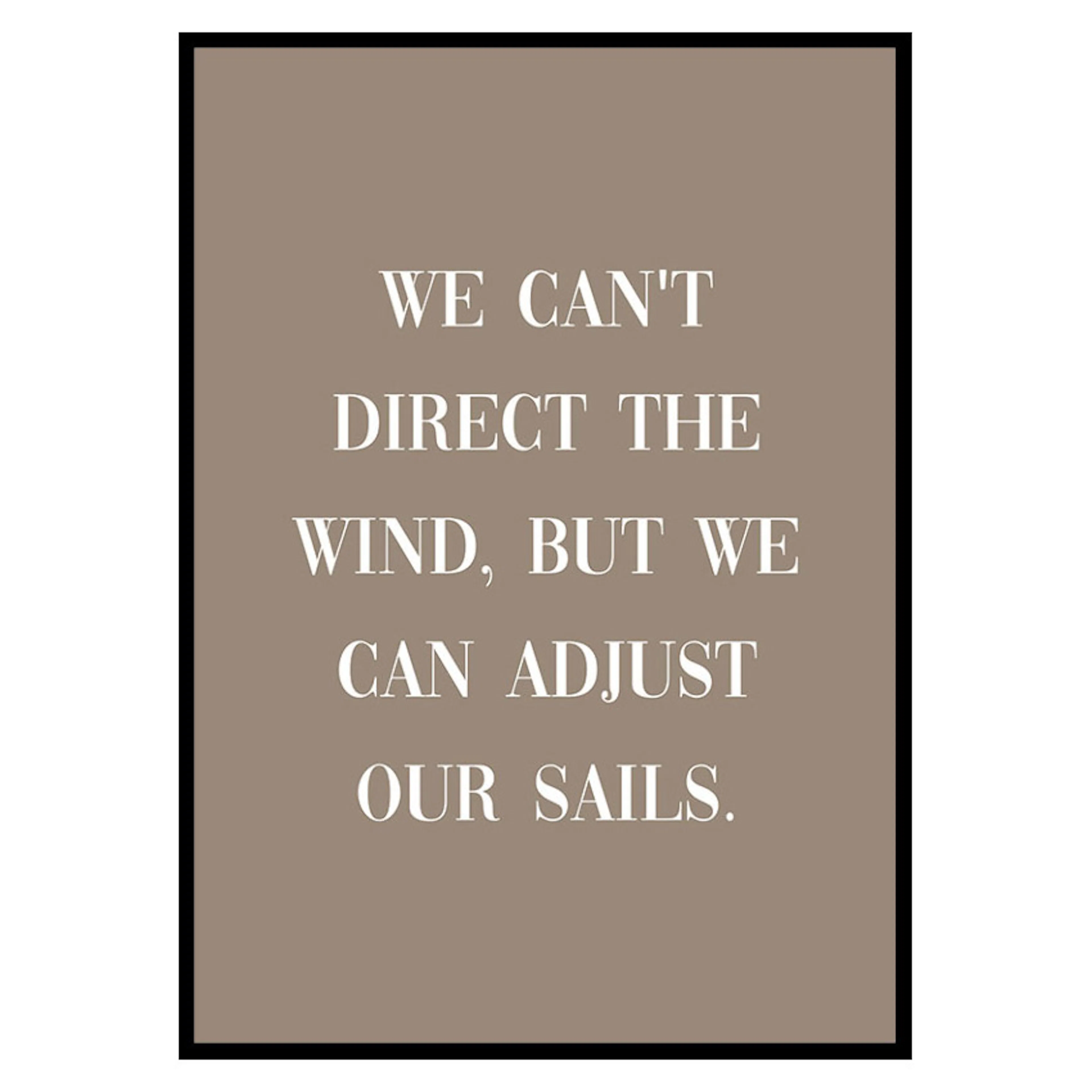 Poster Gallerix Adjust Our Sails