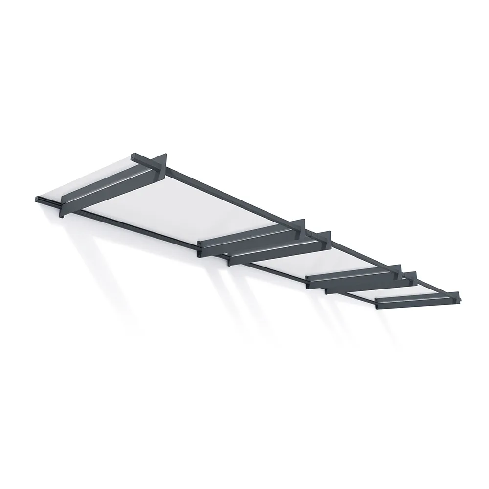 CANOPY NANCY 4500 GREY CLEAR 0,9 x 4,5 m