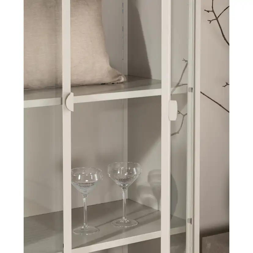 Skåp Venture Home Piring Vitrinskåp med Glasdörrar