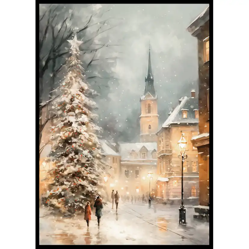 Poster Gallerix Winter Village No3