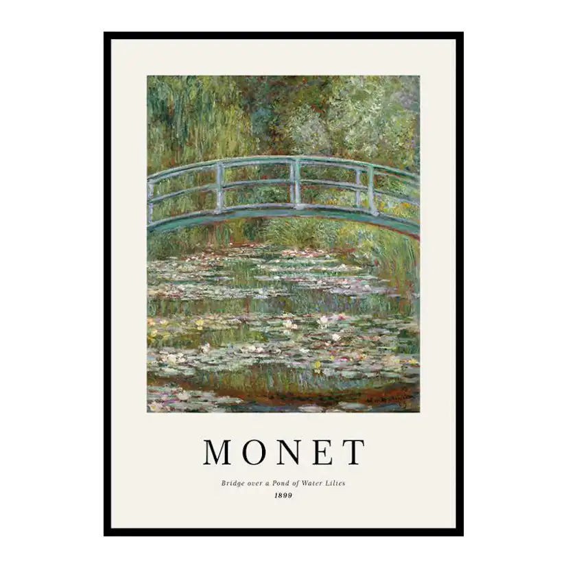 Poster Gallerix Monet Water Lily Pond