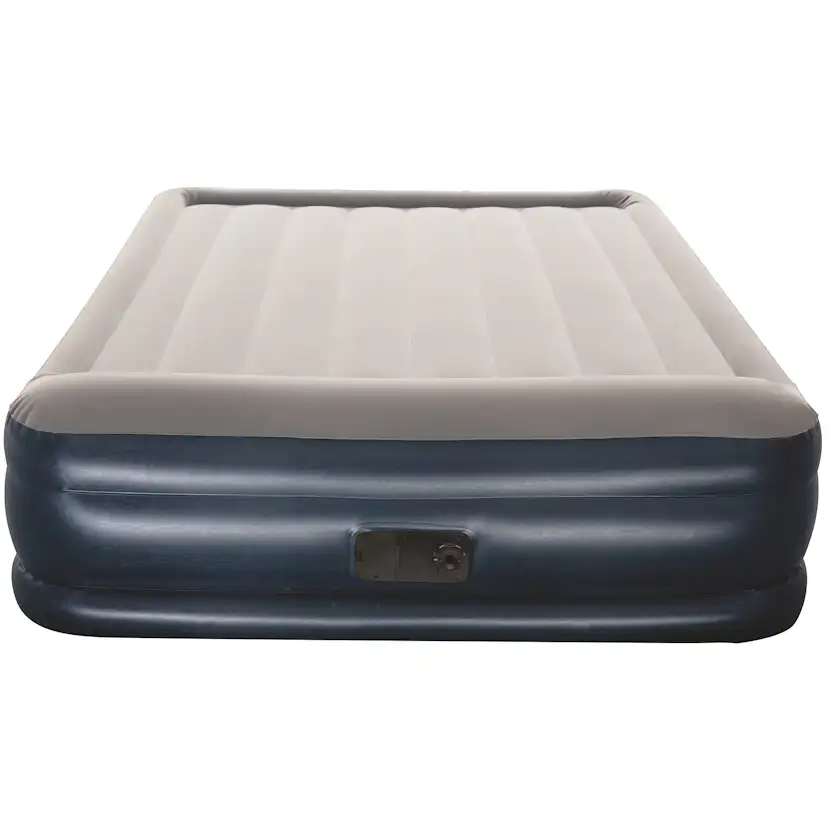 Uppblåsbar Dubbelsäng Bestway Hög Inbyggd Pump Tritech Queen Airbed