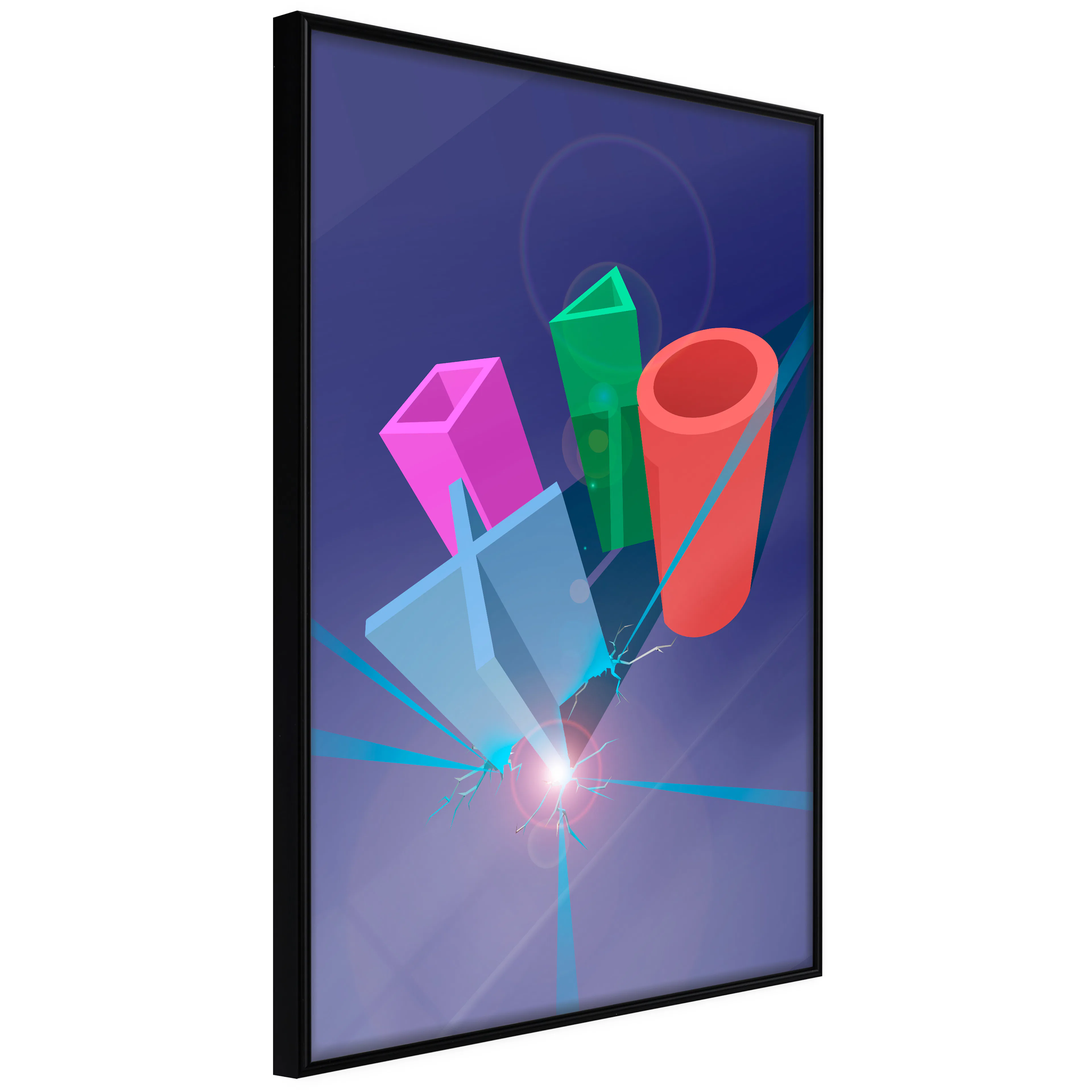Affisch - Shall We Play? [Poster] 40x60 Svart ram, 40x60 cm