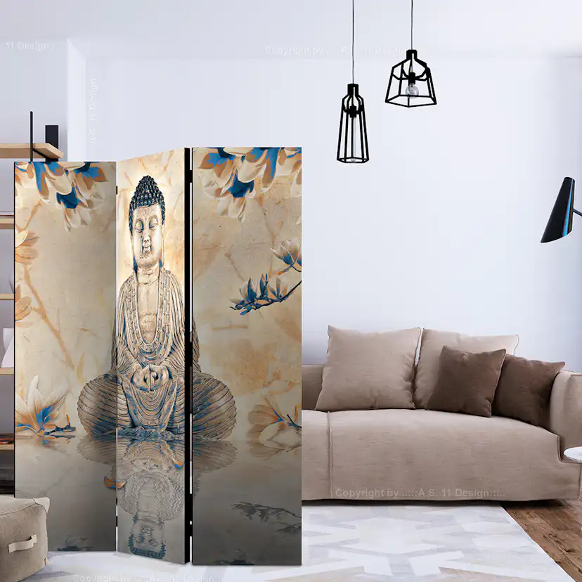 Rumsavdelare Skärmvägg Arkiio Buddha Of Prosperity 135x172 cm