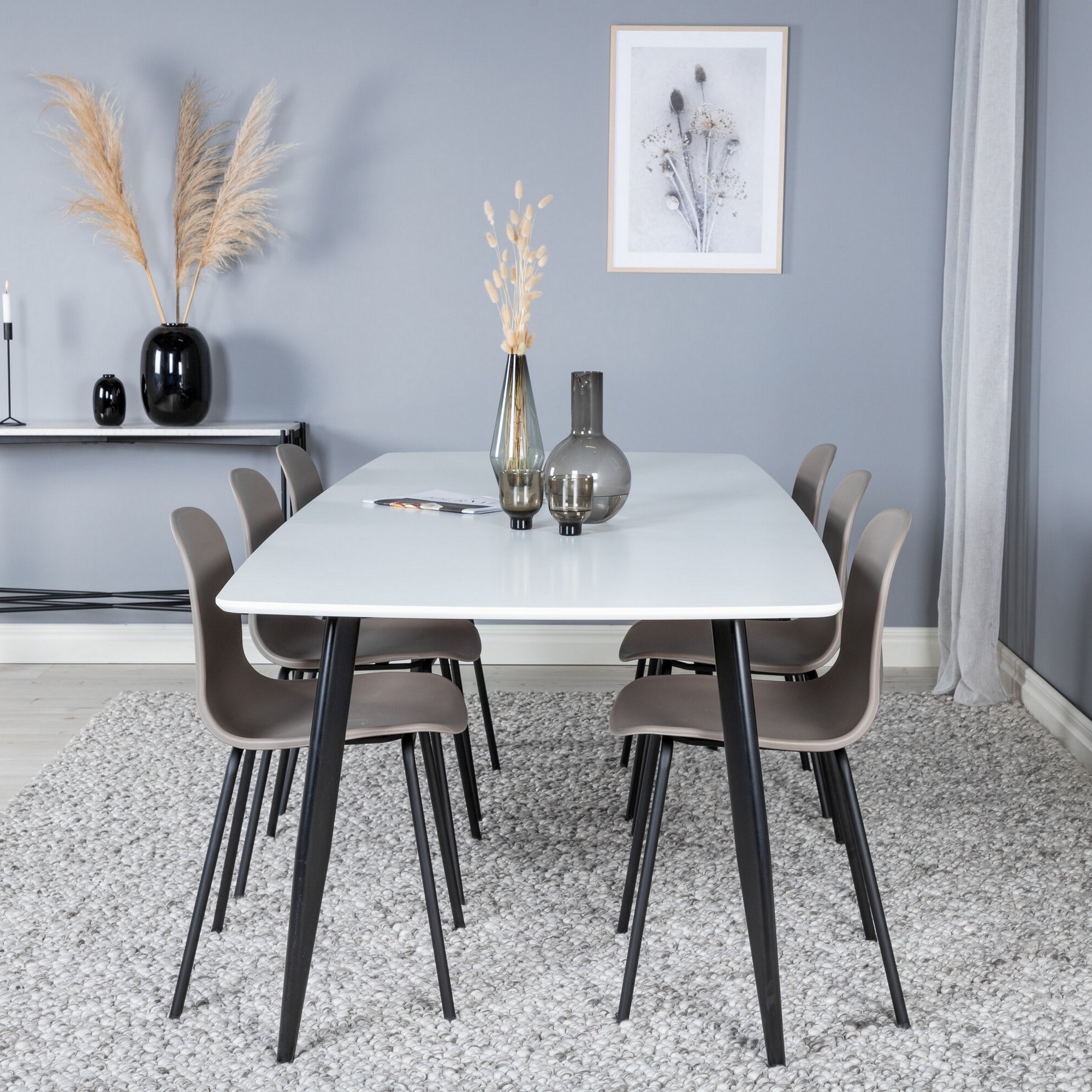 Matgrupp Venture Home Polar med 6st Arctic Stolar
