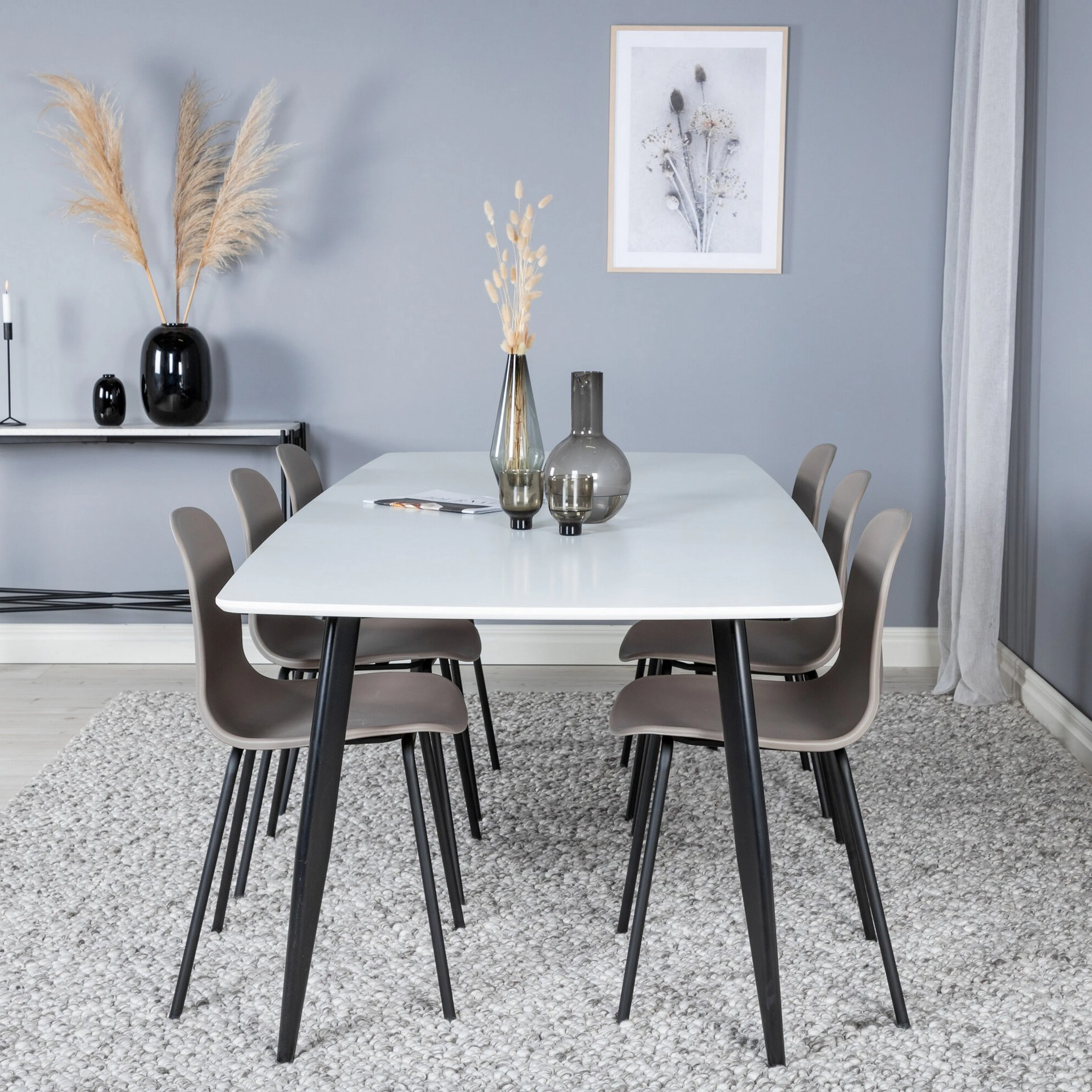 Matgrupp Venture Home Polar med 6st Arctic Stolar