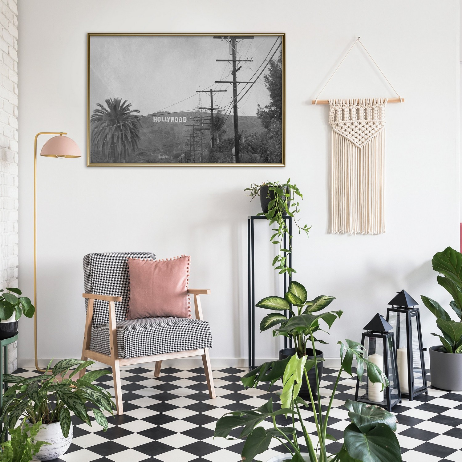 Poster Artgeist Affisch Hollywood