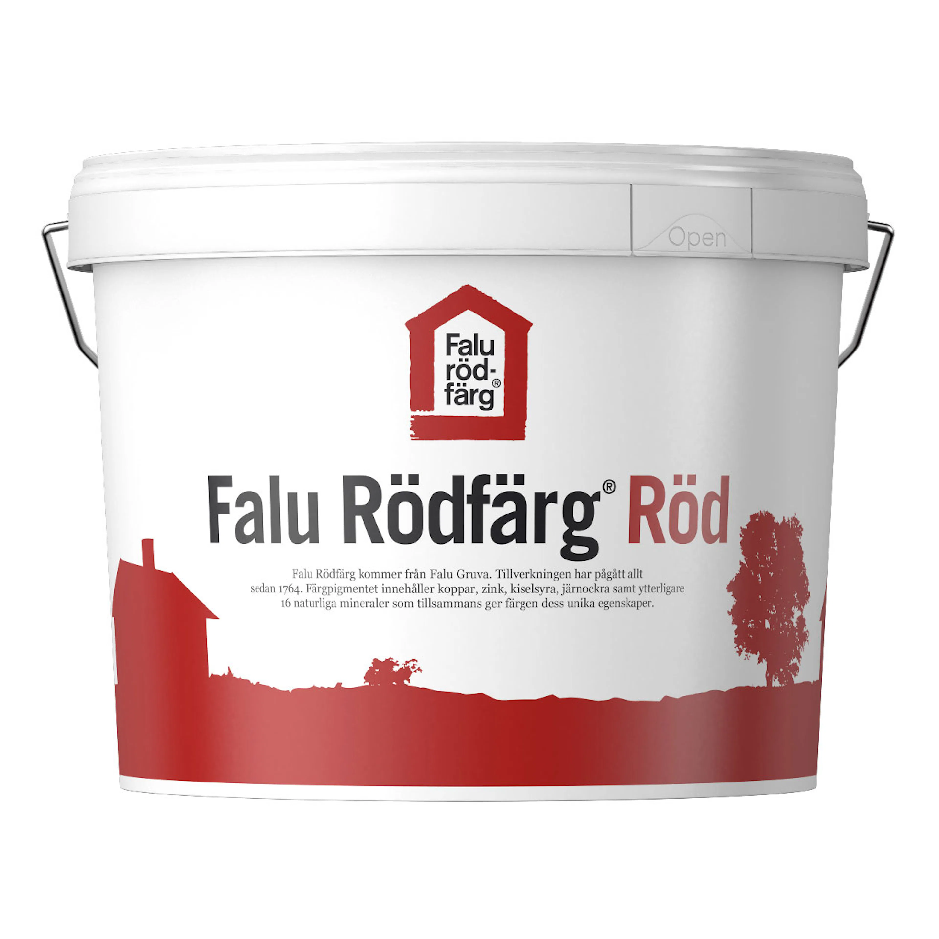 FALU RÖDFÄRG RÖD - 5L 5 L, Röd