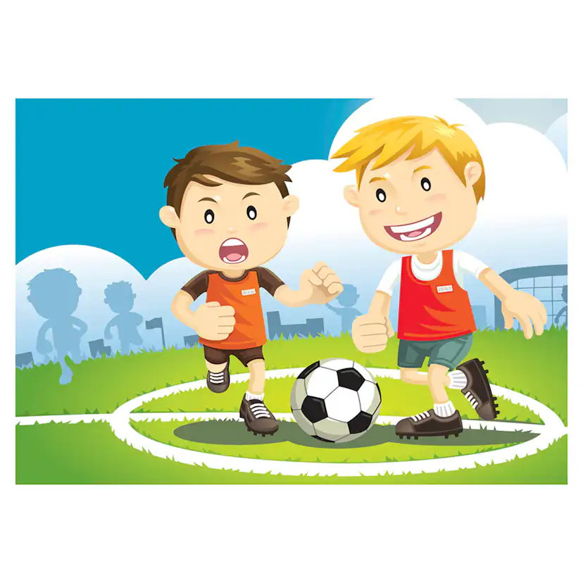 Champions team 250x175 Storlek: 250x175 cm