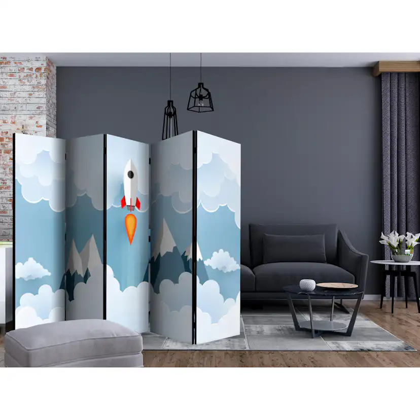 Rumsavdelare Arkiio Rocket in the Clouds II 225x172 cm