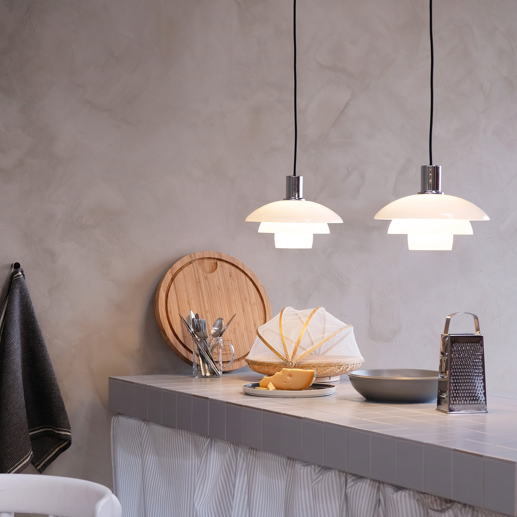 Taklampa Dyberg Larsen Morph Pendel D28