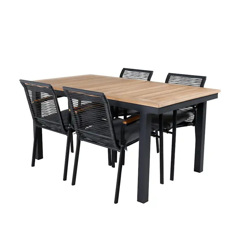 Matgrupp Venture Home Perla 152 med 4 Douglas Matstolar