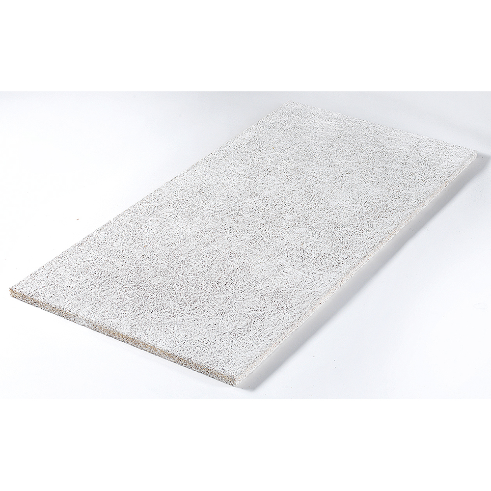 Takpanel Fibrotech Träbetong Xtrafin Vit 1200x600 mm