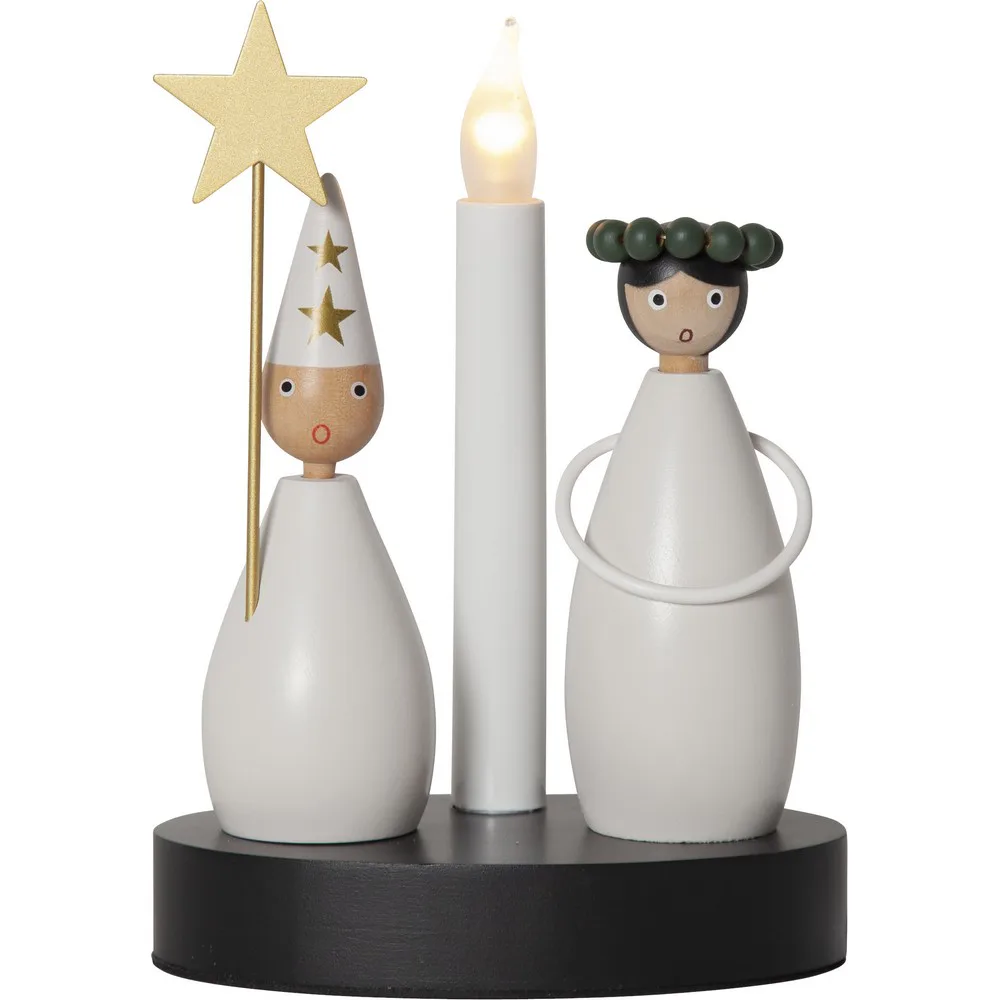 Ljusstake Star Trading Christmas Joy Lucia