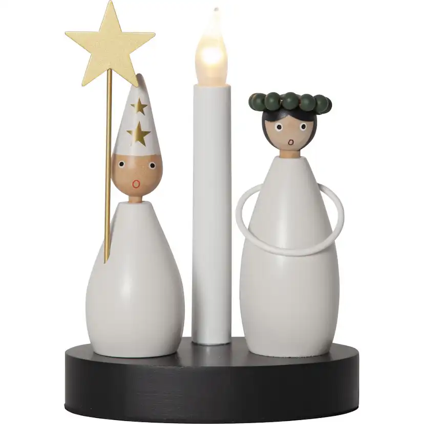 Ljusstake Star Trading Christmas Joy Lucia