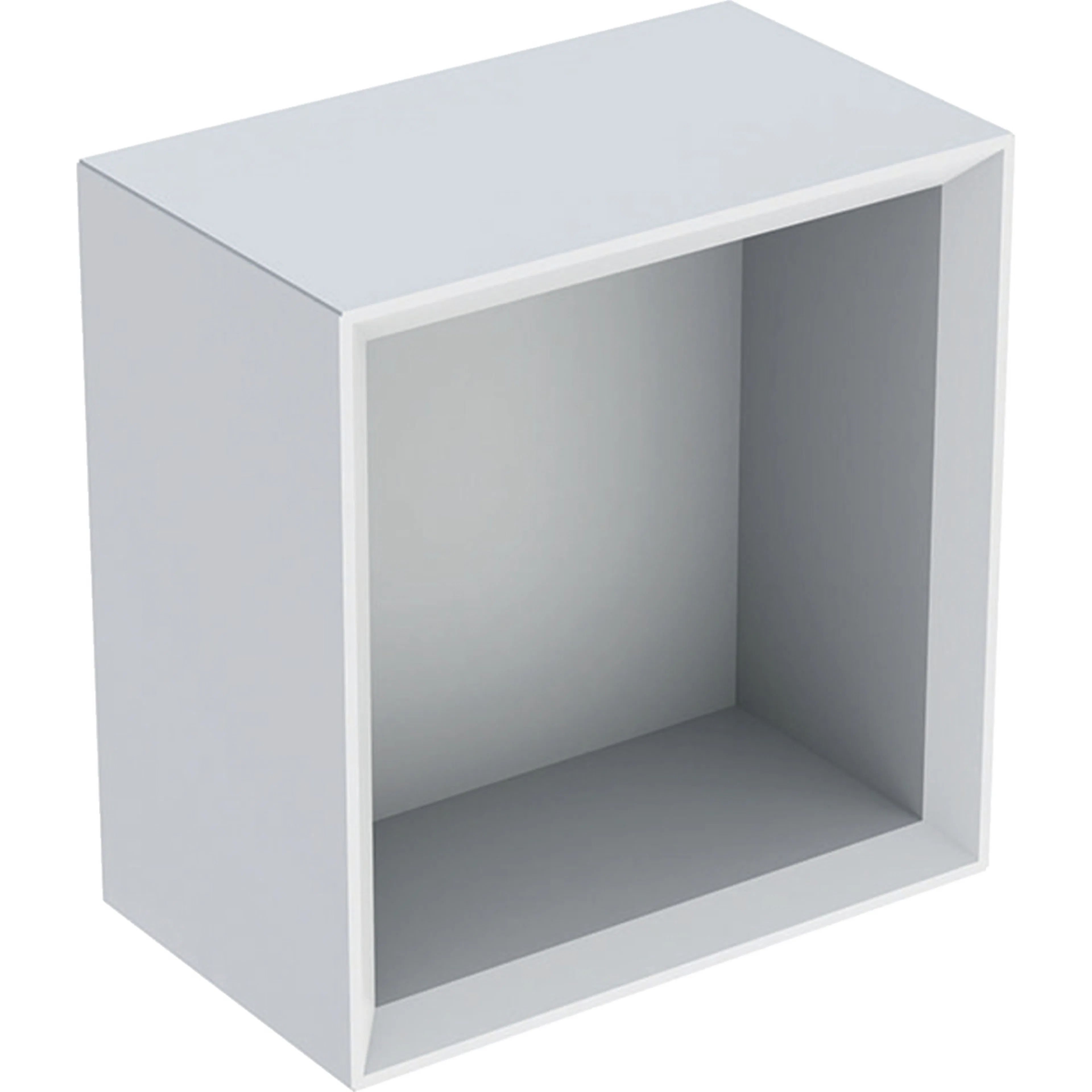 GEBERIT ICON VÄGGBOX KVADRAT B22 5 VIT / LACKERAD MATT Vit Matt