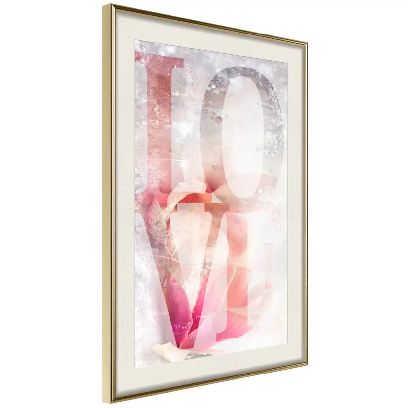 Poster Artgeist Affisch Magnolia Love