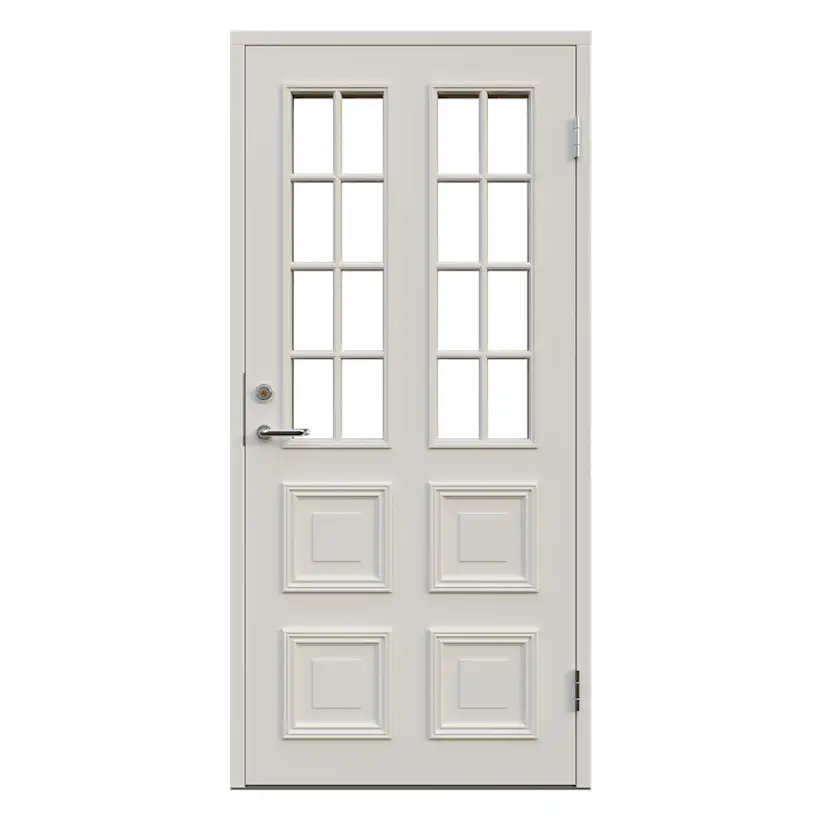 Ytterdörr Leksandsdörren Glasmästeri Glas Eco74 RC2N