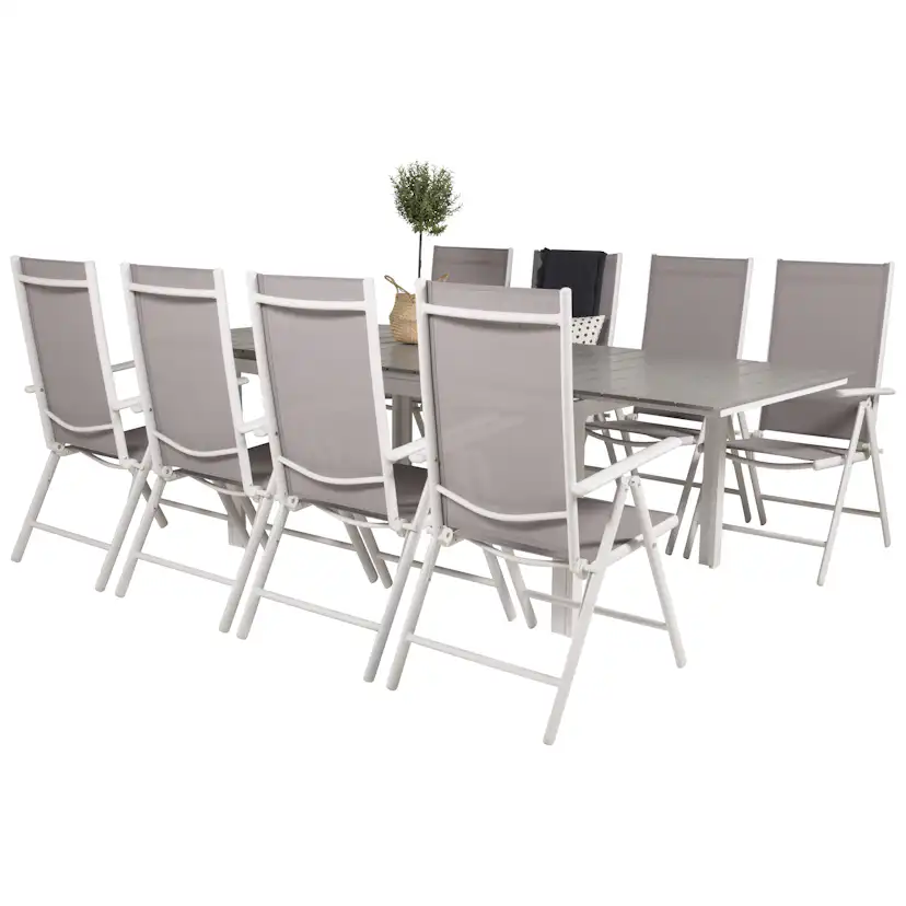 Matgrupp Venture Home Lova 160/240 med 8 Bront Stolar