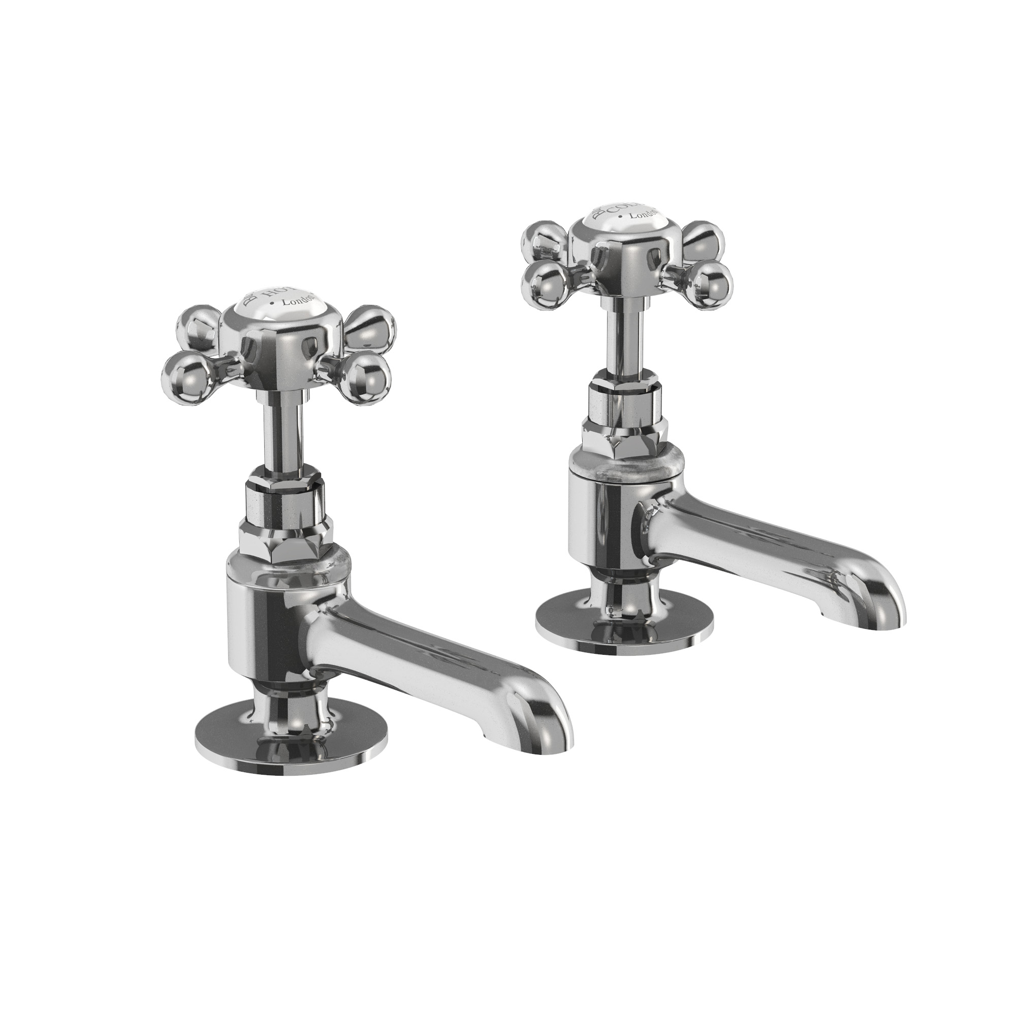 Tvättställsblandare Burlington Stafford Long Nose STA12QT 2H