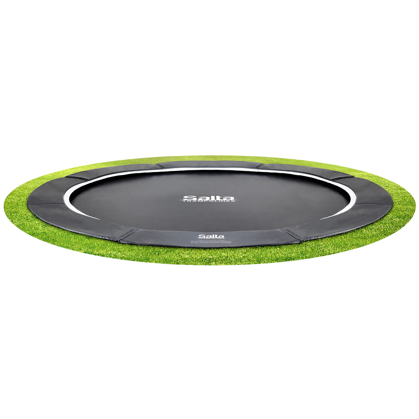 SALTA Studsmatta Royal Baseground Sport Ø305 cm, svart Ø 305 cm