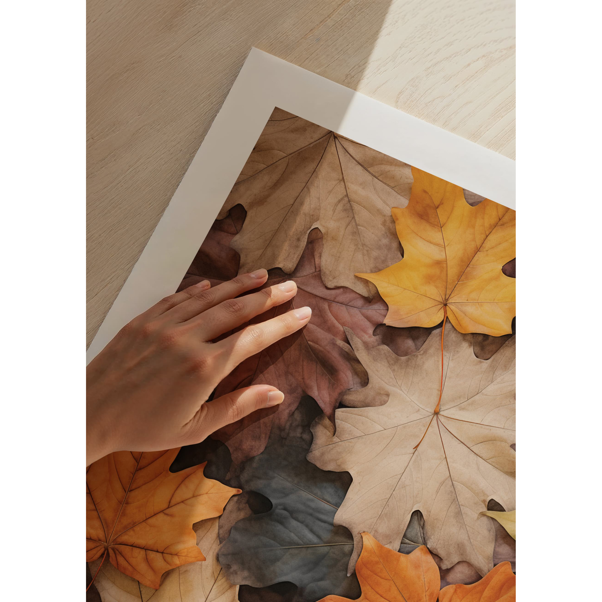 Poster Gallerix Multicolored Autumn Leaves