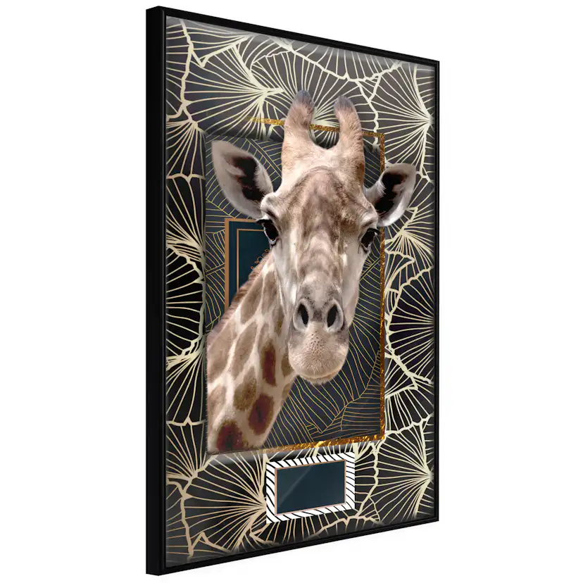Poster Artgeist Affisch Giraffe