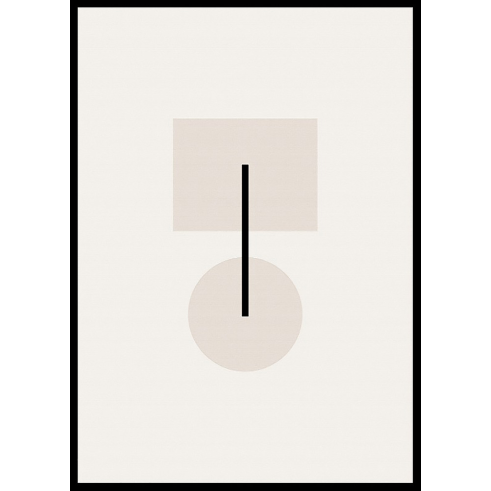 Poster Gallerix Abstract Simplicity No1