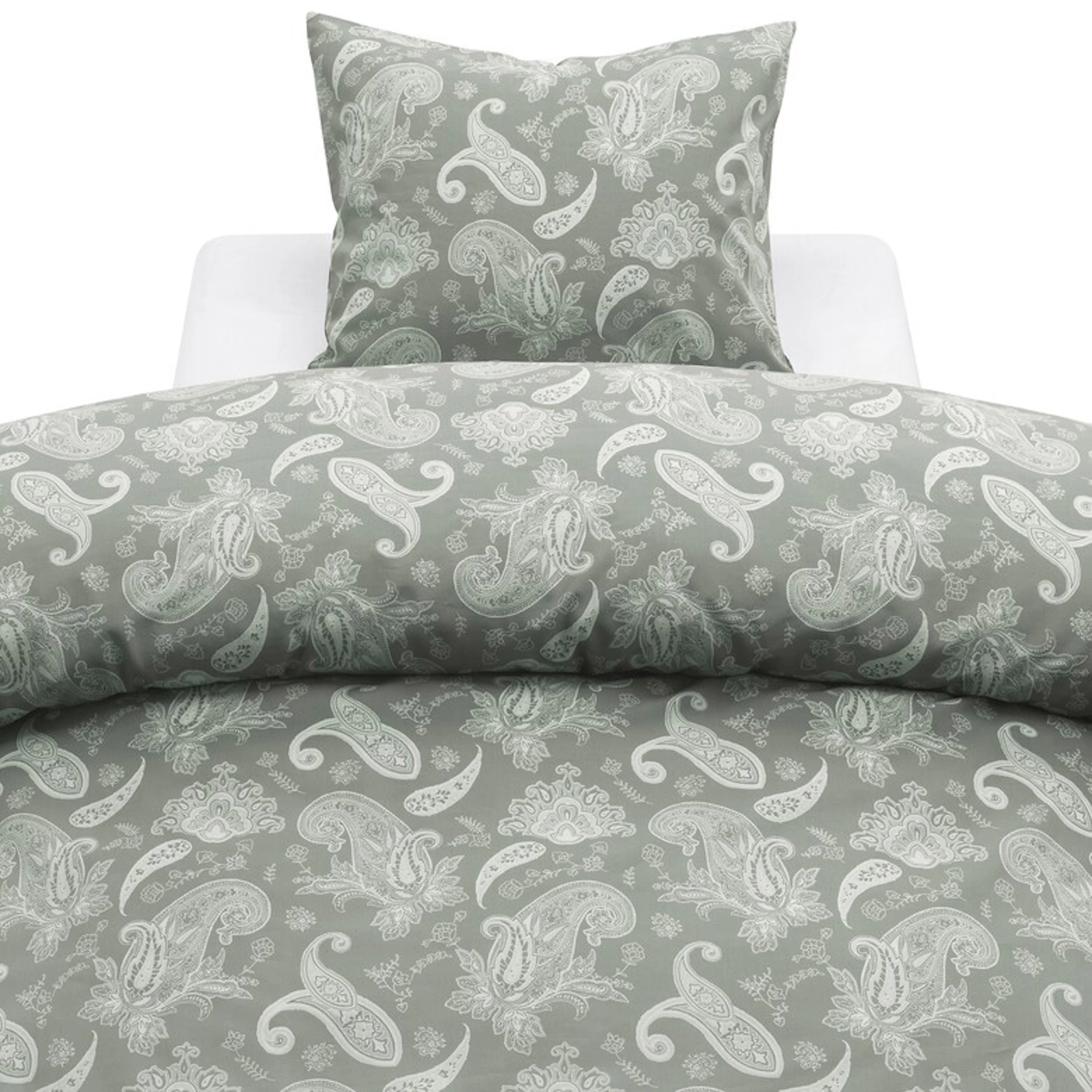 Påslakanset Borganäs of Sweden Tilly Enkelsäng Grön