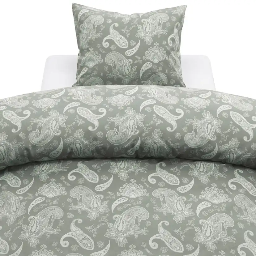 Påslakanset Borganäs of Sweden Tilly Enkelsäng Grön