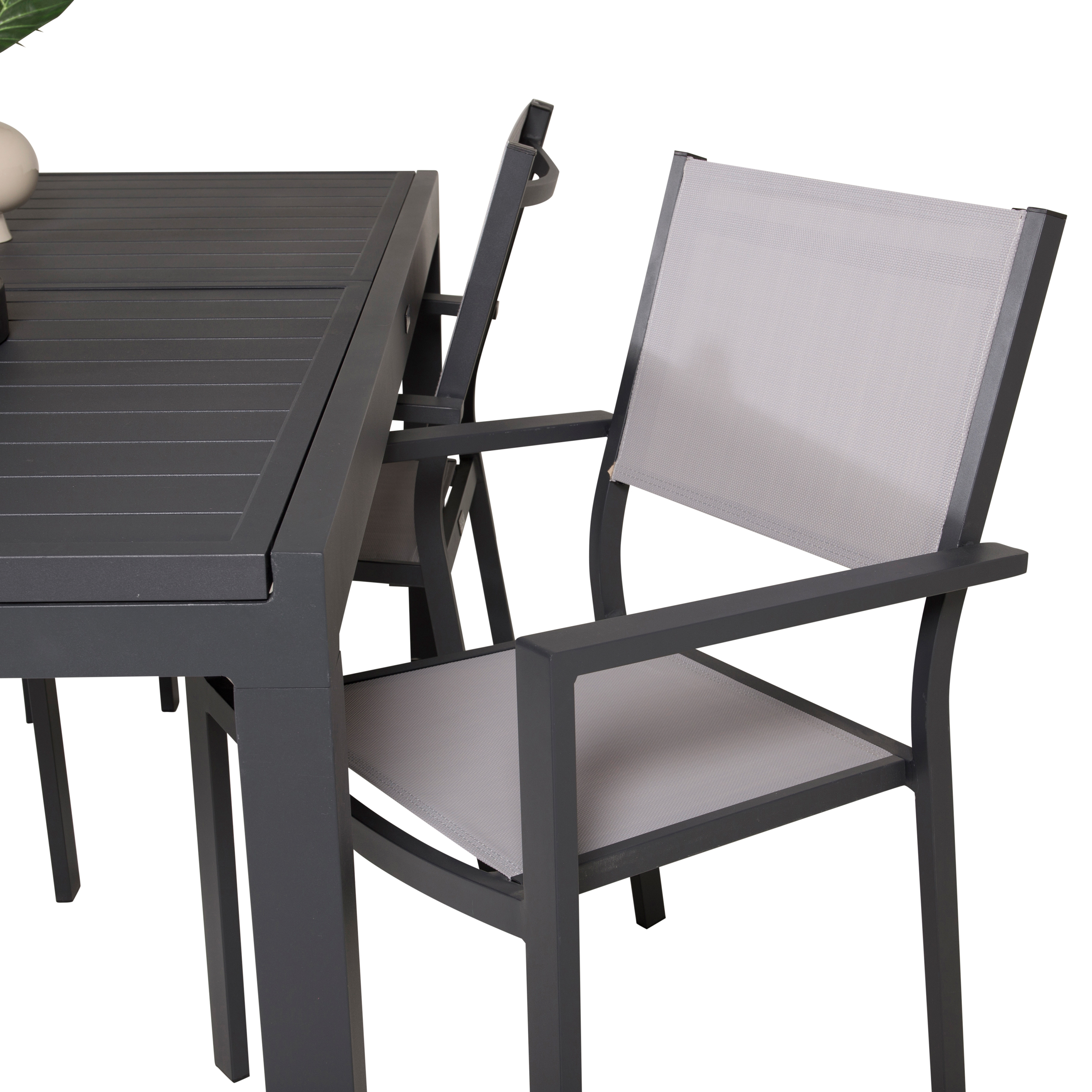 Matgrupp Venture Home Madrid 160/240 med 4 Copacabana Matstolar